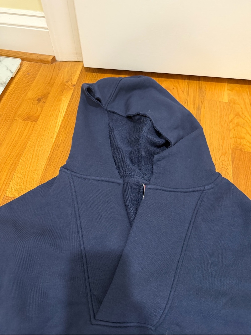Free People Washed deep navy Sweatshirt - Deep Navy - Picture 7 of 8